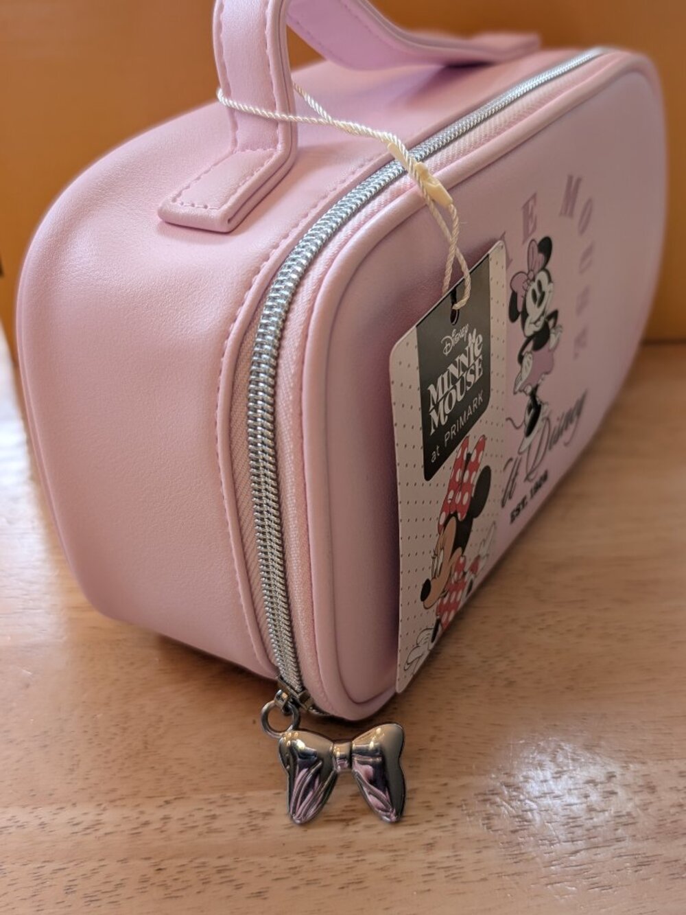 Disney Minnie Mouse Large Pink Cosmetics Bag – NWT Primark - Picture 4 of 4